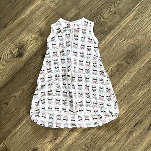 Hudson Baby 0-3 month light sleep sacks